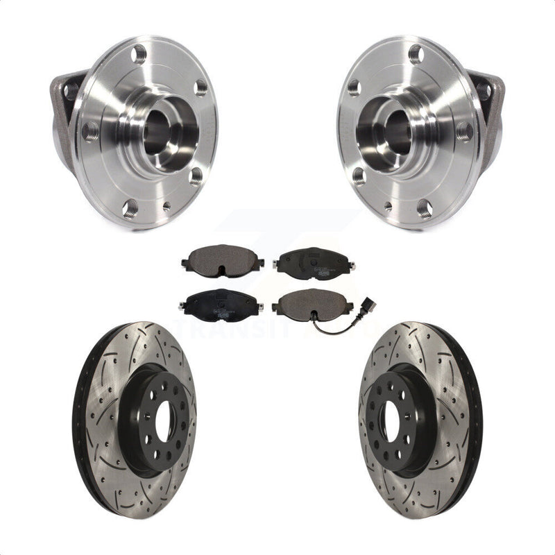 Transit Auto KBB-113672 Wheel Bearing and Hub Assembly for 2015-2023 Volkswagen Taos, Audi TT Quattro, Volkswagen Golf Alltrack & more - Front product image