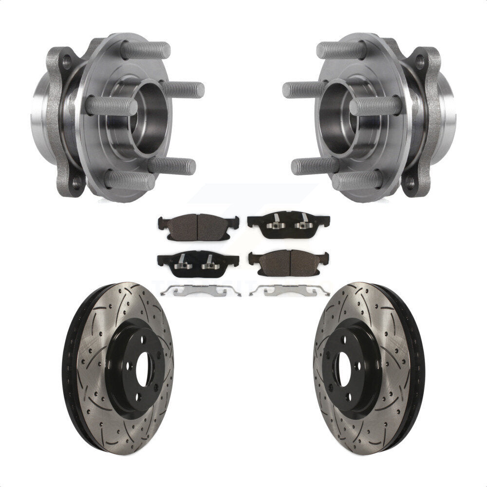 Transit Auto KBB-113674 Wheel Bearing and Hub Assembly for 2015-2024 Ford Edge - Front product image