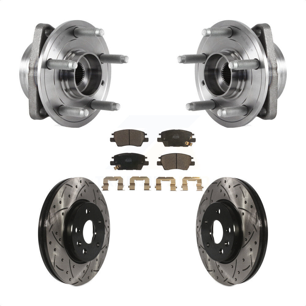 Transit Auto KBB-113678 Wheel Bearing and Hub Assembly for 2016-2023 Chevrolet Bolt EUV, Chevrolet Bolt EV, Chevrolet Cruze & more - Front product image