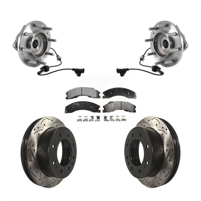 Transit Auto KBB-113685 Wheel Bearing and Hub Assembly for 2011-2019 Chevrolet Silverado 3500 HD, GMC Sierra 3500 HD - Front product image