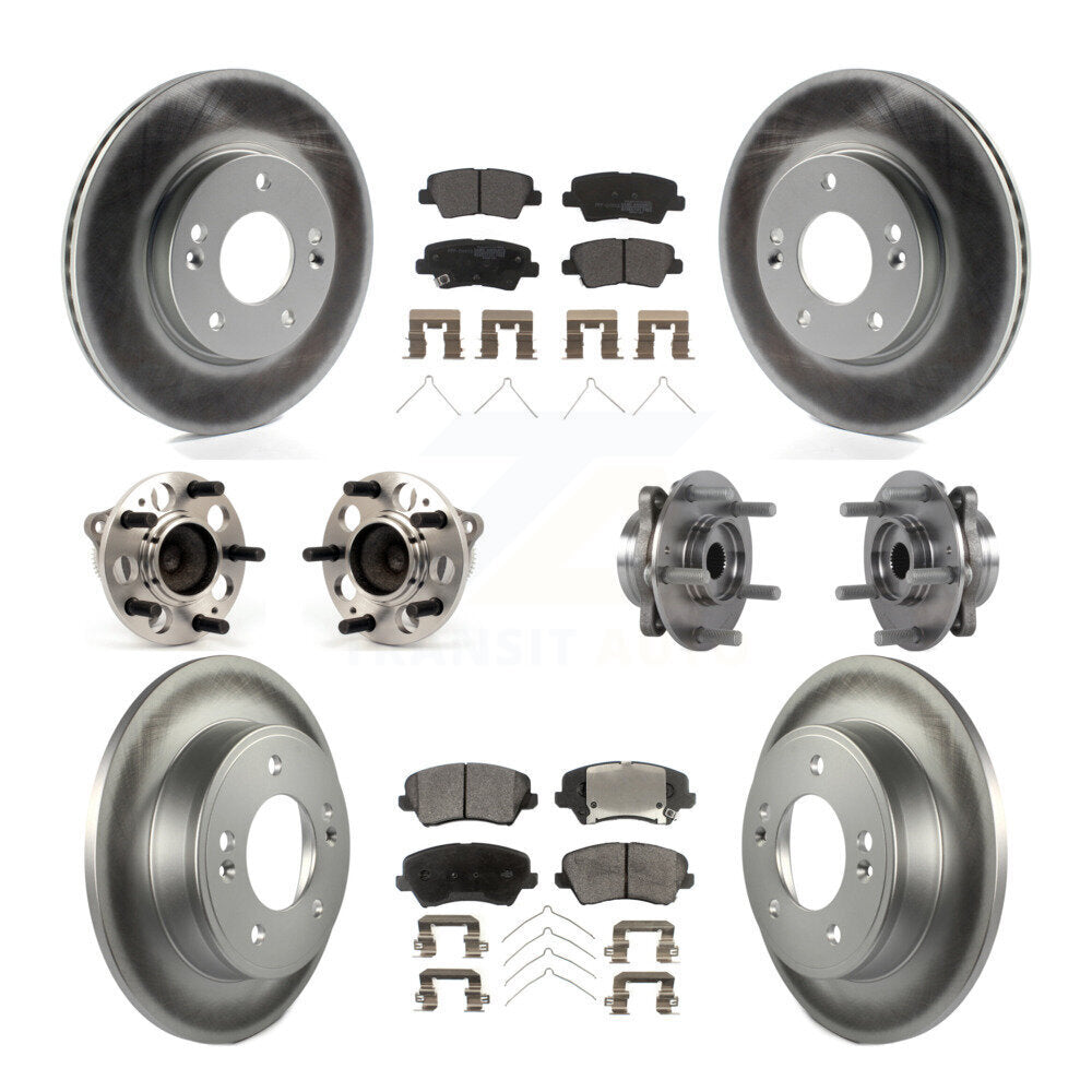 Transit Auto KBB-113711 Wheel Bearing and Hub Assembly for 2017 Hyundai Elantra GT - Front and Rear product image