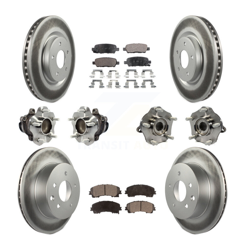 Transit Auto KBB-113723 Wheel Bearing and Hub Assembly for 2014-2019 Nissan Rogue - Front and Rear product image