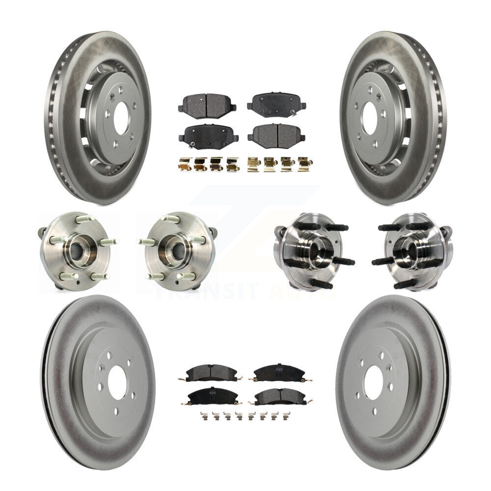 Transit Auto KBB-113740 Wheel Bearing and Hub Assembly for 2013-2019 Ford Special Service Police Sedan, Ford Police Interceptor Sedan, Ford Taurus - Front and Rear product image
