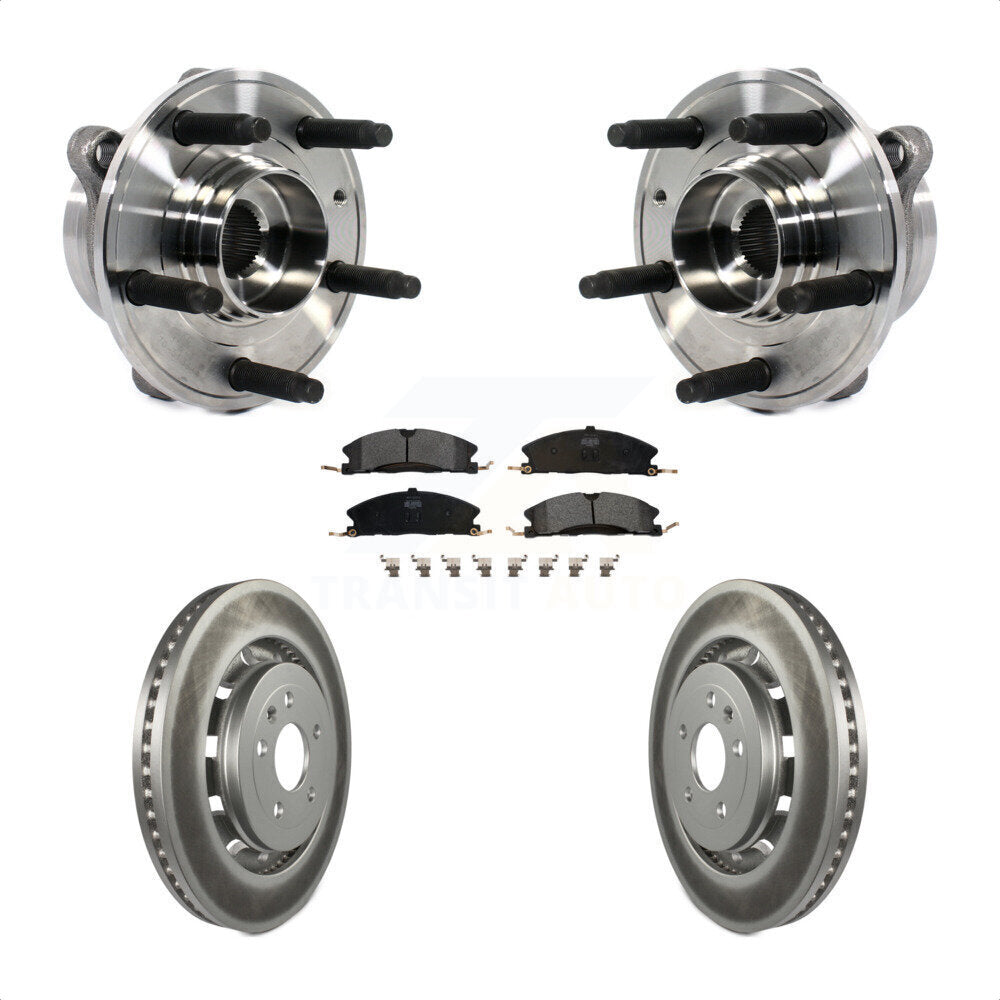 Transit Auto KBB-113748 Wheel Bearing and Hub Assembly for 2013-2019 Ford Special Service Police Sedan, Ford Police Interceptor Sedan, Ford Taurus - Front product image