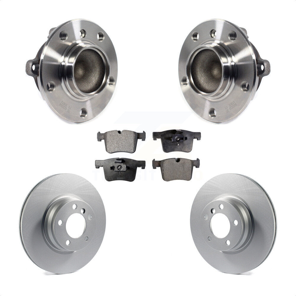 Transit Auto KBB-113750 Wheel Bearing and Hub Assembly for 2012-2018 BMW 330e, BMW 328i - Front product image