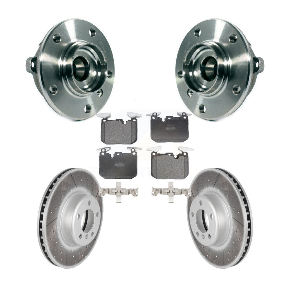 Transit Auto KBB-113760 Wheel Bearing and Hub Assembly for 2013-2016 BMW 320i xDrive, BMW 340i xDrive, BMW 228i xDrive & more - Front product image