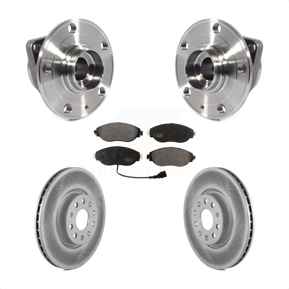Transit Auto KBB-113762 Wheel Bearing and Hub Assembly for 2015-2019 Volkswagen Arteon, Volkswagen GTI - Front product image