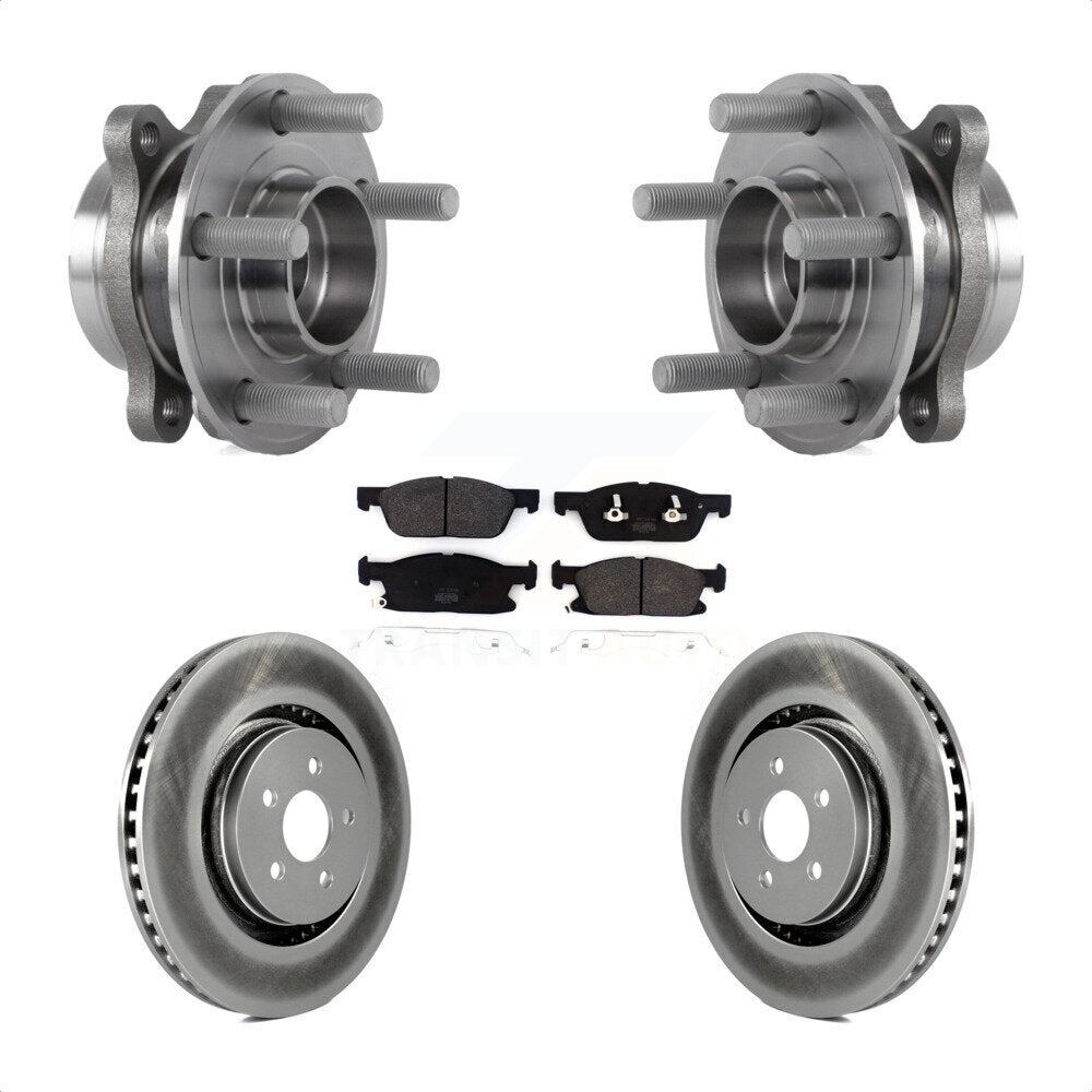 Transit Auto KBB-113768 Wheel Bearing and Hub Assembly for 2017-2020 Lincoln Continental, Ford Fusion, Lincoln MKZ - Front product image