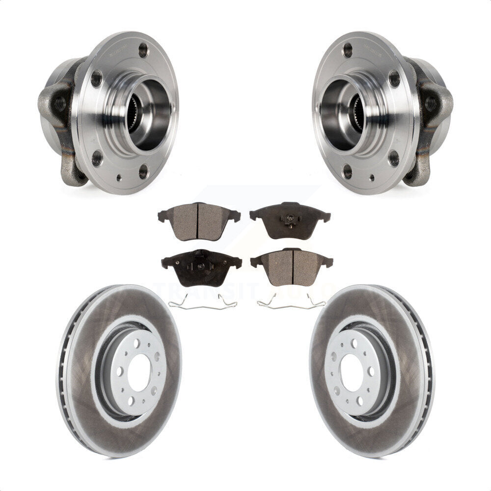 Transit Auto KBB-113780 Wheel Bearing and Hub Assembly for 2008-2014 Volvo XC90 - Front product image