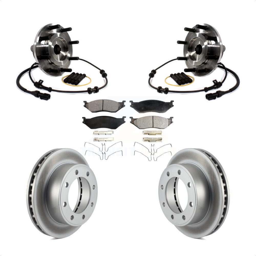 Transit Auto KBB-113784 Wheel Bearing and Hub Assembly for 1999-2001 Ford F-450 Super Duty, Ford F-550 Super Duty - Front product image
