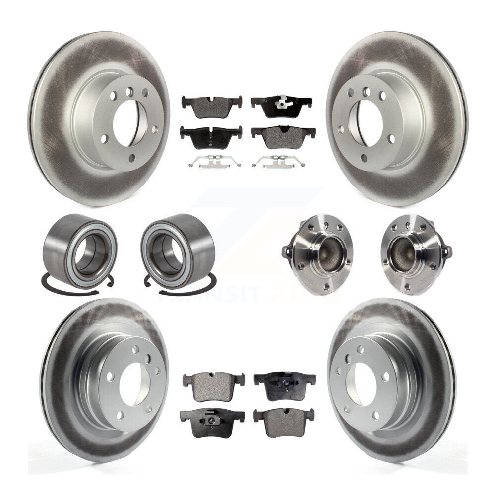 Transit Auto KBB-113797 Wheel Bearing and Hub Assembly for 2013-2018 BMW 328d, BMW 320i - Front and Rear product image