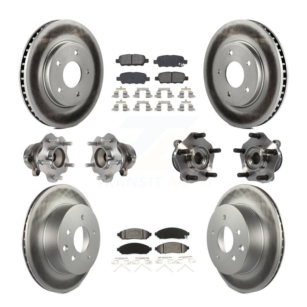Transit Auto KBB-113851 Wheel Bearing and Hub Assembly for 2013-2014 Nissan LEAF - Front and Rear product image