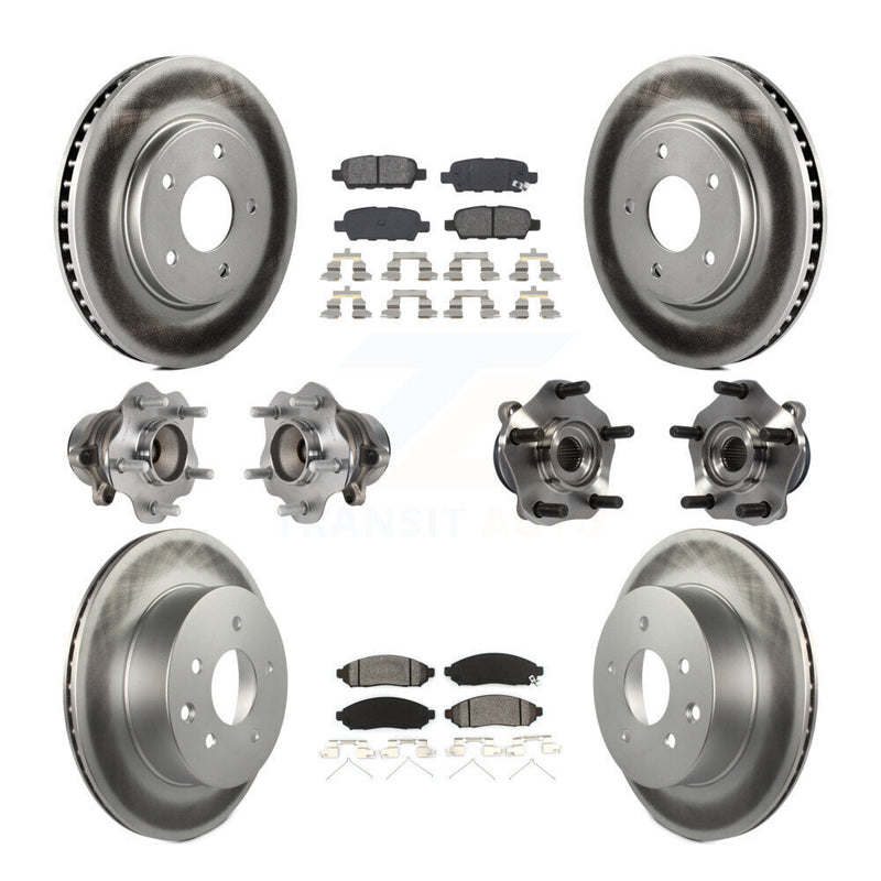 Transit Auto KBB-113851 Wheel Bearing and Hub Assembly for 2013-2014 Nissan LEAF - Front and Rear product image