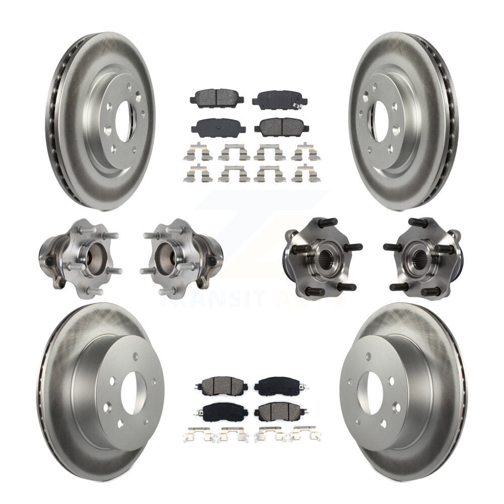 Transit Auto KBB-113853 Wheel Bearing and Hub Assembly for 2014-2017 Nissan LEAF - Front and Rear product image