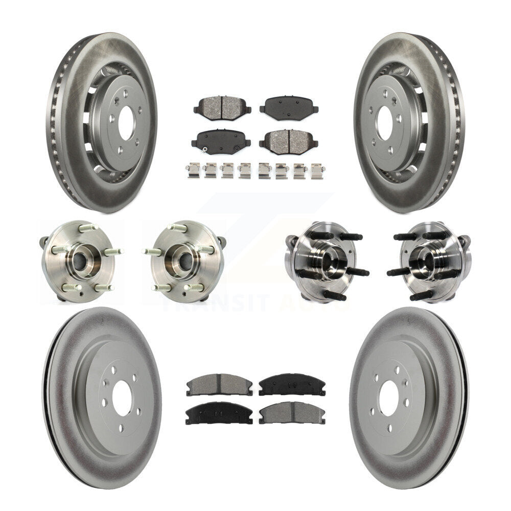 Transit Auto KBB-113860 Wheel Bearing and Hub Assembly for 2013-2019 Ford Special Service Police Sedan, Ford Police Interceptor Sedan, Ford Taurus - Front and Rear product image