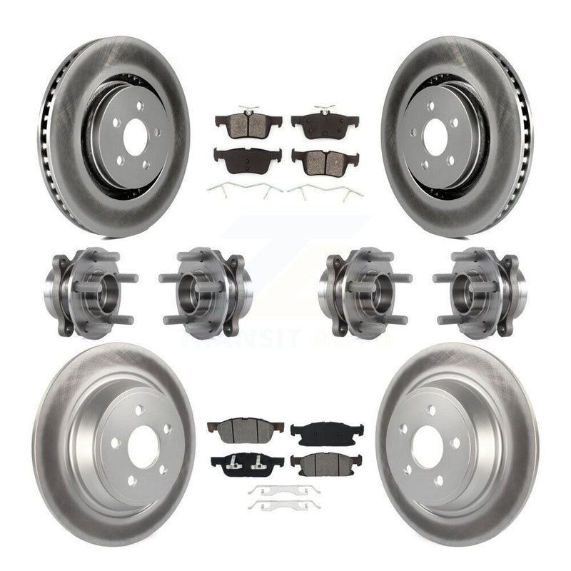 Transit Auto KBB-113865 Wheel Bearing and Hub Assembly for 2015-2023 Lincoln Nautilus, Lincoln MKX, Ford Edge - Front and Rear product image