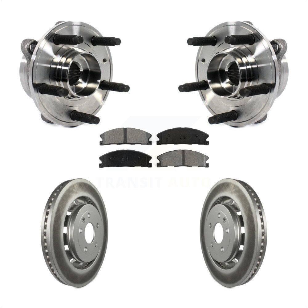 Transit Auto KBB-113868 Wheel Bearing and Hub Assembly for 2013-2019 Ford Special Service Police Sedan, Ford Police Interceptor Sedan, Ford Taurus - Front product image