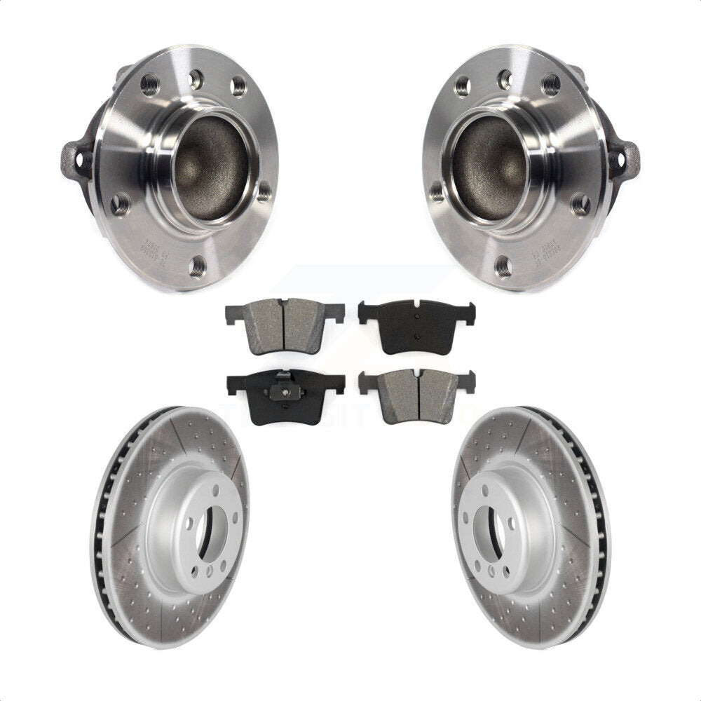 Transit Auto KBB-113872 Wheel Bearing and Hub Assembly for 2014-2015 BMW 335i - Front product image