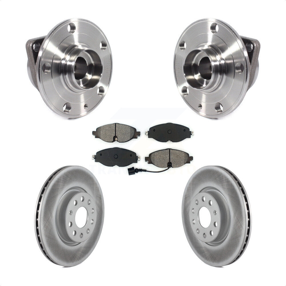 Transit Auto KBB-113878 Wheel Bearing and Hub Assembly for 2015-2023 Volkswagen Taos, Audi TT Quattro, Volkswagen Golf Alltrack & more - Front product image
