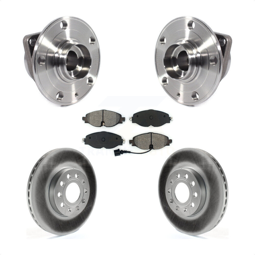 Transit Auto KBB-113879 Wheel Bearing and Hub Assembly for 2016-2023 Volkswagen Jetta, Volkswagen Taos, Volkswagen Golf & more - Front product image