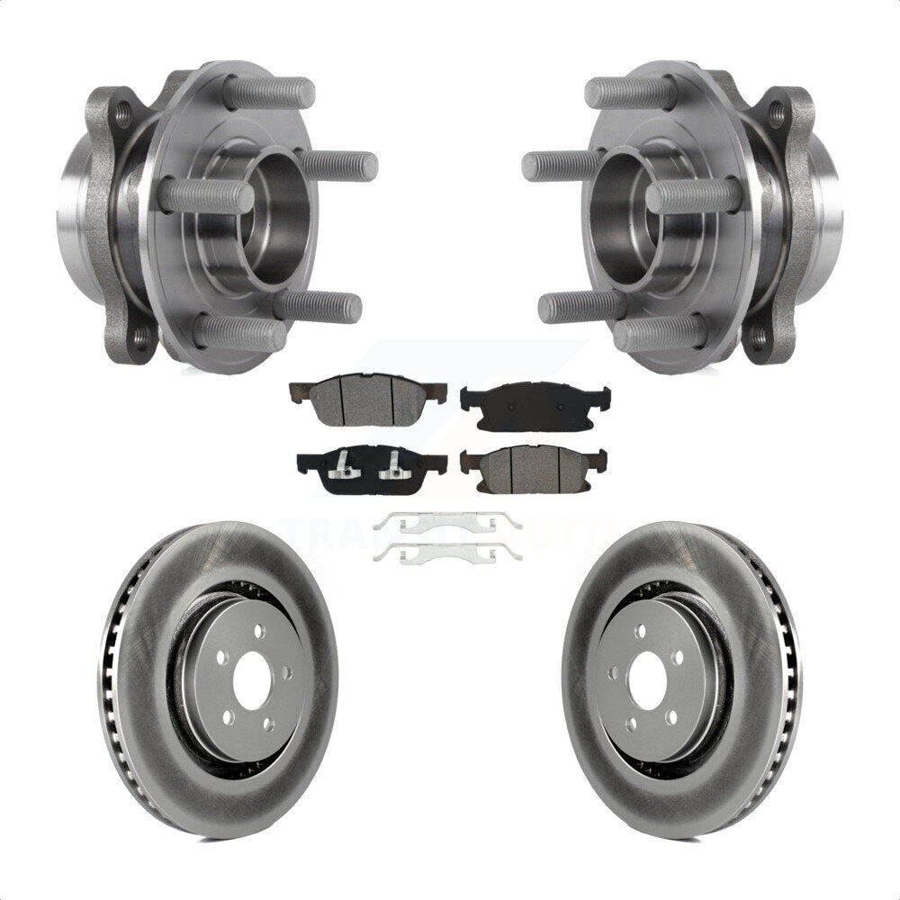 Transit Auto KBB-113881 Wheel Bearing and Hub Assembly for 2015-2023 Ford Edge, Lincoln Nautilus, Lincoln MKX - Front product image