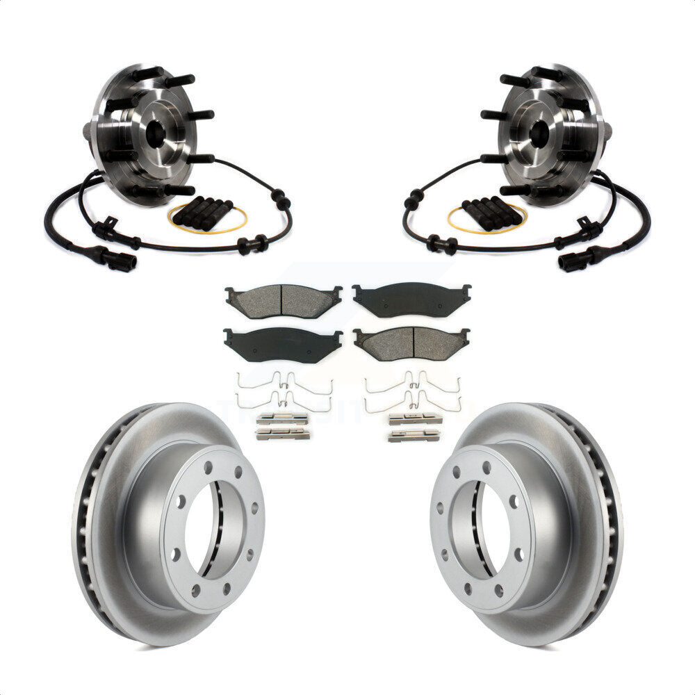 Transit Auto KBB-113893 Wheel Bearing and Hub Assembly for 1999-2001 Ford F-450 Super Duty, Ford F-550 Super Duty - Front product image