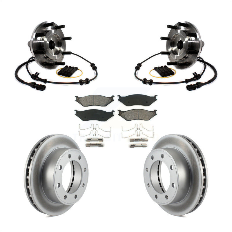 Transit Auto KBB-113893 Wheel Bearing and Hub Assembly for 1999-2001 Ford F-450 Super Duty, Ford F-550 Super Duty - Front product image