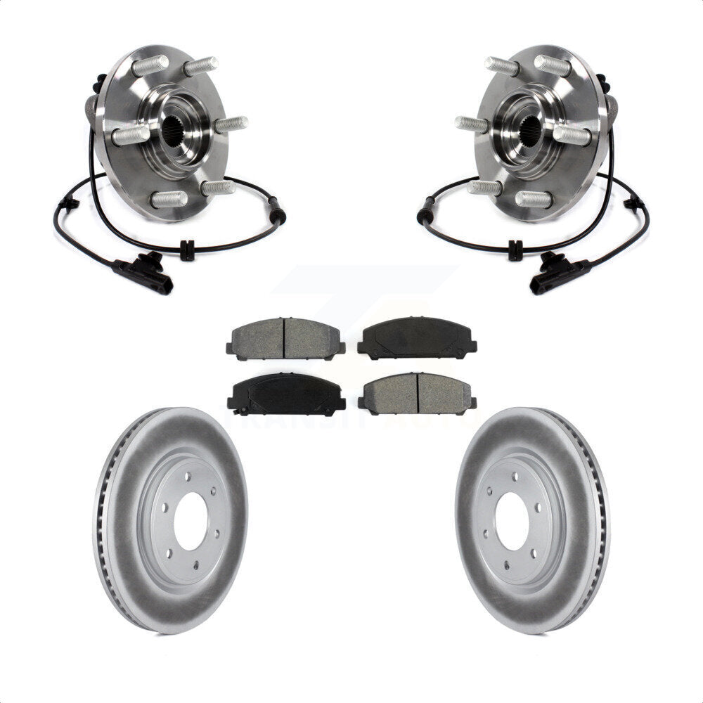 Transit Auto KBB-113894 Wheel Bearing and Hub Assembly for 2011-2024 INFINITI QX80, Nissan Armada, INFINITI QX56 - Front product image