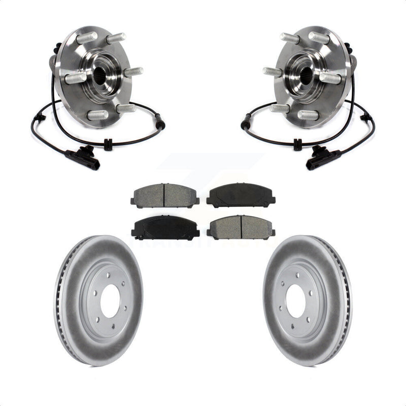 Transit Auto KBB-113894 Wheel Bearing and Hub Assembly for 2011-2024 INFINITI QX80, Nissan Armada, INFINITI QX56 - Front product image