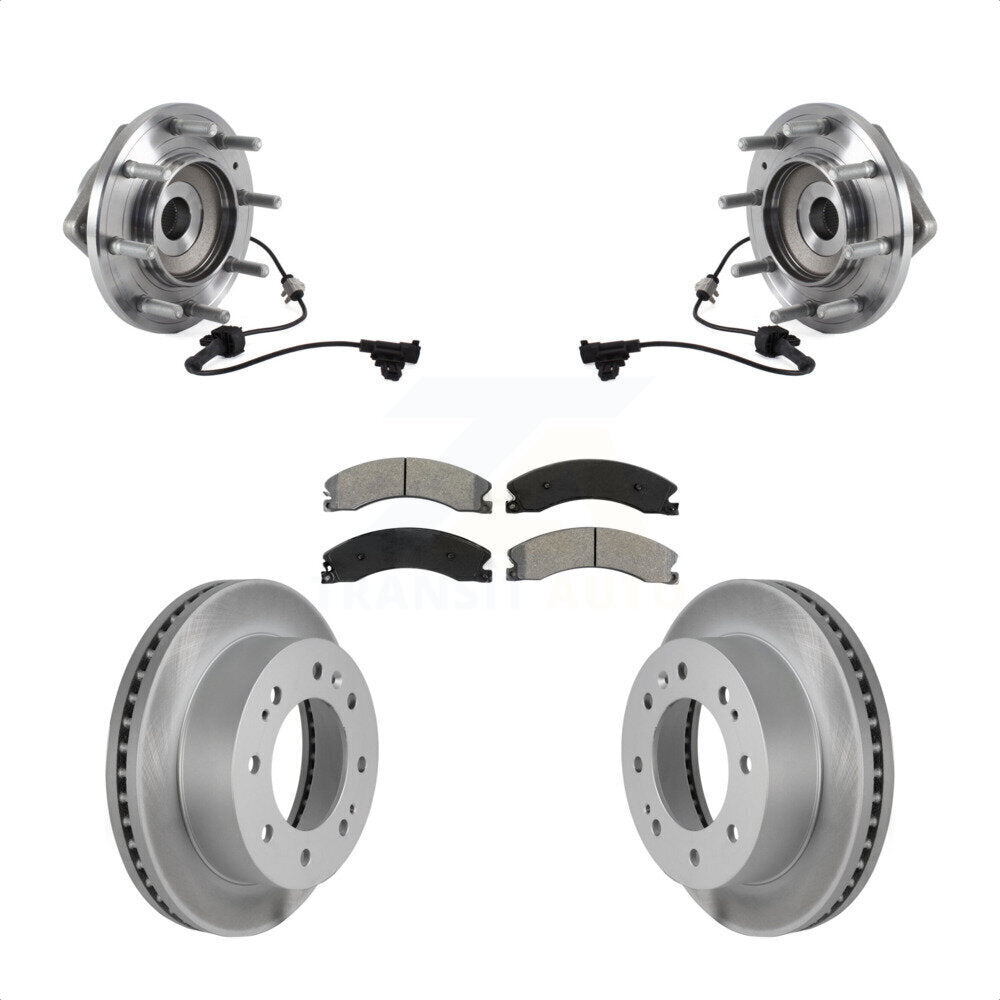 Transit Auto KBB-113896 Wheel Bearing and Hub Assembly for 2011-2019 Chevrolet Silverado 3500 HD, GMC Sierra 3500 HD - Front product image