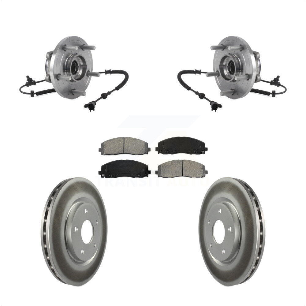 Transit Auto KBB-113897 Wheel Bearing and Hub Assembly for 2017-2024 Chrysler Pacifica, Chrysler Grand Caravan, Chrysler Voyager - Front product image