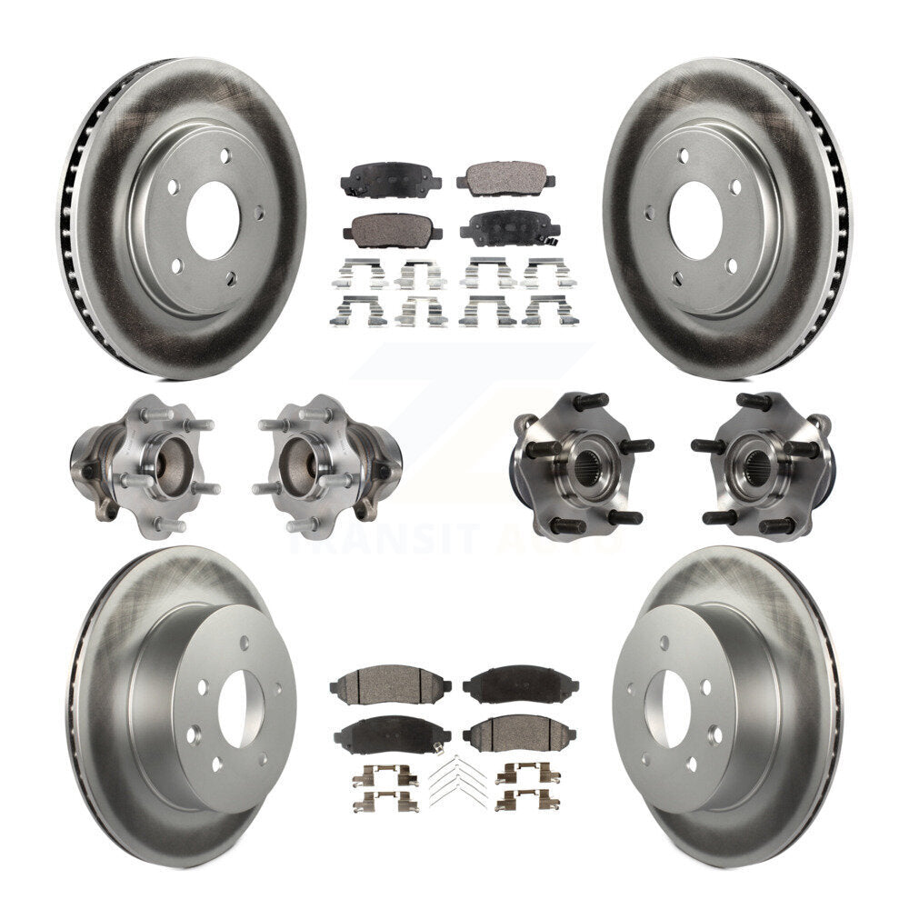 Transit Auto KBB-113936 Wheel Bearing and Hub Assembly for 2013-2014 Nissan LEAF - Front and Rear product image