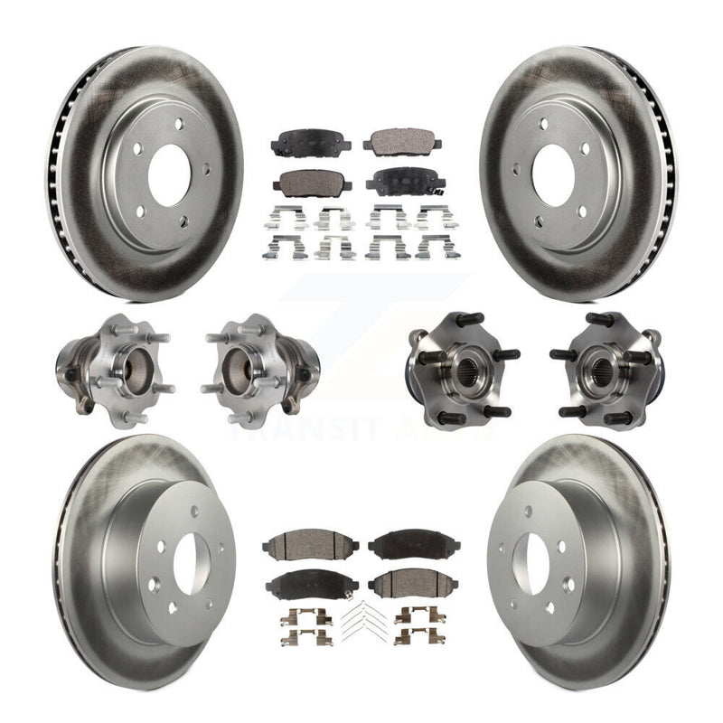 Transit Auto KBB-113936 Wheel Bearing and Hub Assembly for 2013-2014 Nissan LEAF - Front and Rear product image