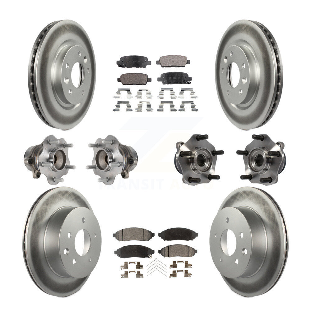 Transit Auto KBB-113937 Wheel Bearing and Hub Assembly for 2015 Nissan LEAF - Front and Rear product image