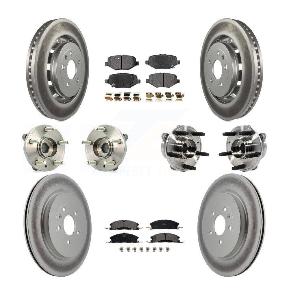 Transit Auto KBB-113952 Wheel Bearing and Hub Assembly for 2013-2019 Ford Special Service Police Sedan, Ford Police Interceptor Sedan, Ford Taurus - Front and Rear product image
