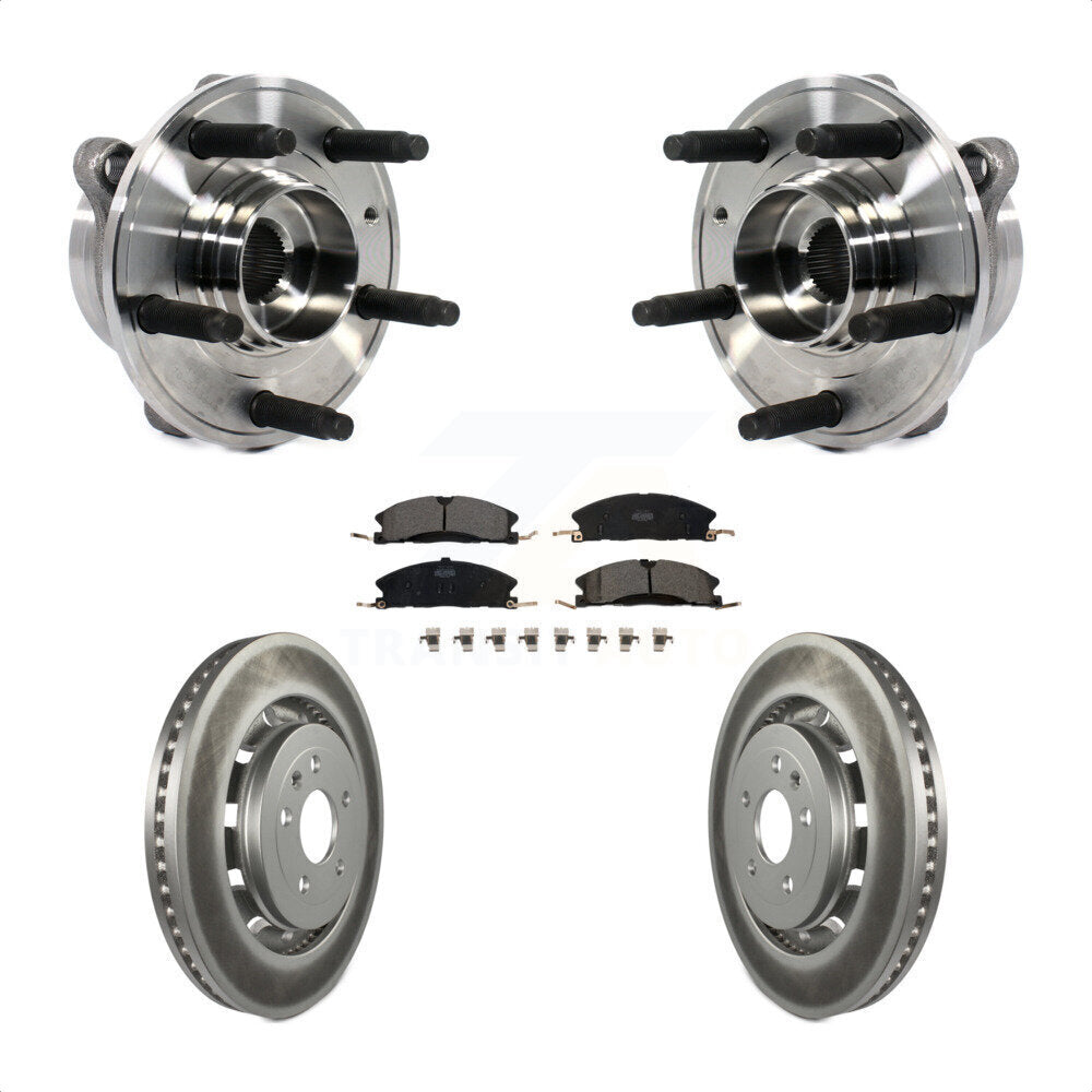 Transit Auto KBB-113966 Wheel Bearing and Hub Assembly for 2013-2019 Ford Special Service Police Sedan, Ford Police Interceptor Sedan, Ford Taurus - Front product image
