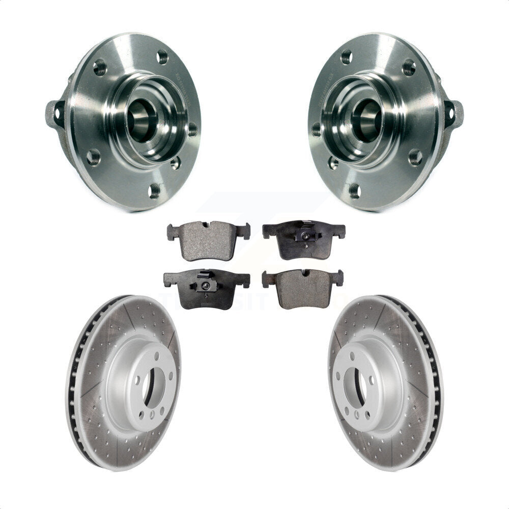 Transit Auto KBB-113977 Wheel Bearing and Hub Assembly for 2013-2015 BMW 335i GT xDrive, BMW 335i xDrive - Front product image