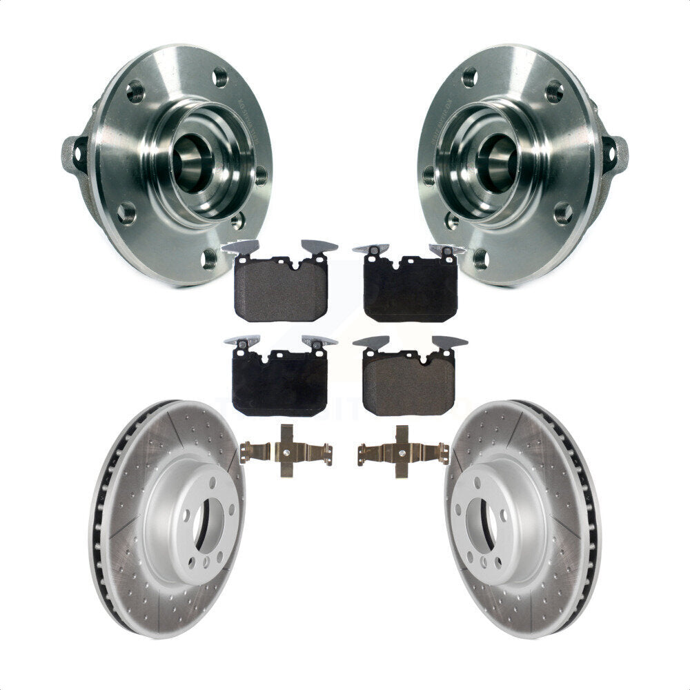 Transit Auto KBB-113978 Wheel Bearing and Hub Assembly for 2013-2016 BMW 320i xDrive, BMW 340i xDrive, BMW 228i xDrive & more - Front product image