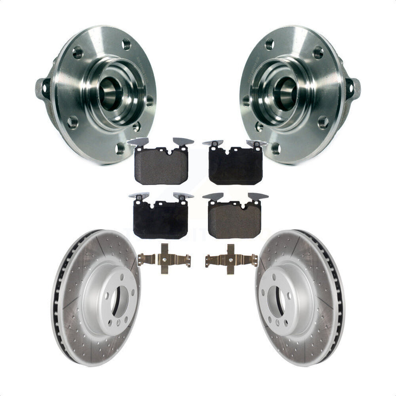 Transit Auto KBB-113978 Wheel Bearing and Hub Assembly for 2013-2016 BMW 320i xDrive, BMW 340i xDrive, BMW 228i xDrive & more - Front product image