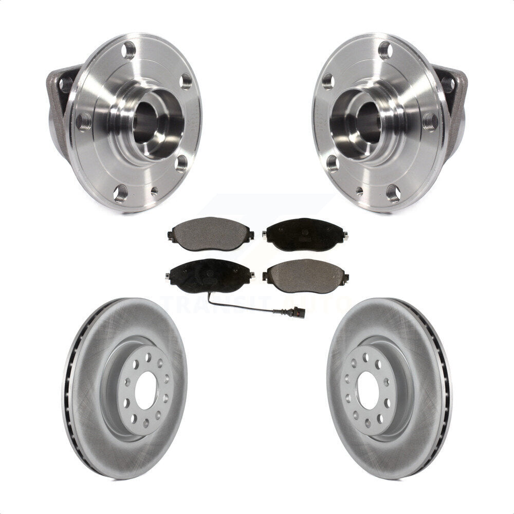 Transit Auto KBB-113980 Wheel Bearing and Hub Assembly for 2015-2019 Volkswagen Arteon, Volkswagen GTI - Front product image