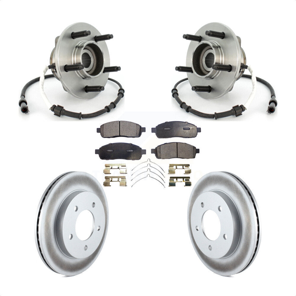Transit Auto KBB-114001 Wheel Bearing and Hub Assembly for 2004 Ford F-150 - Front product image