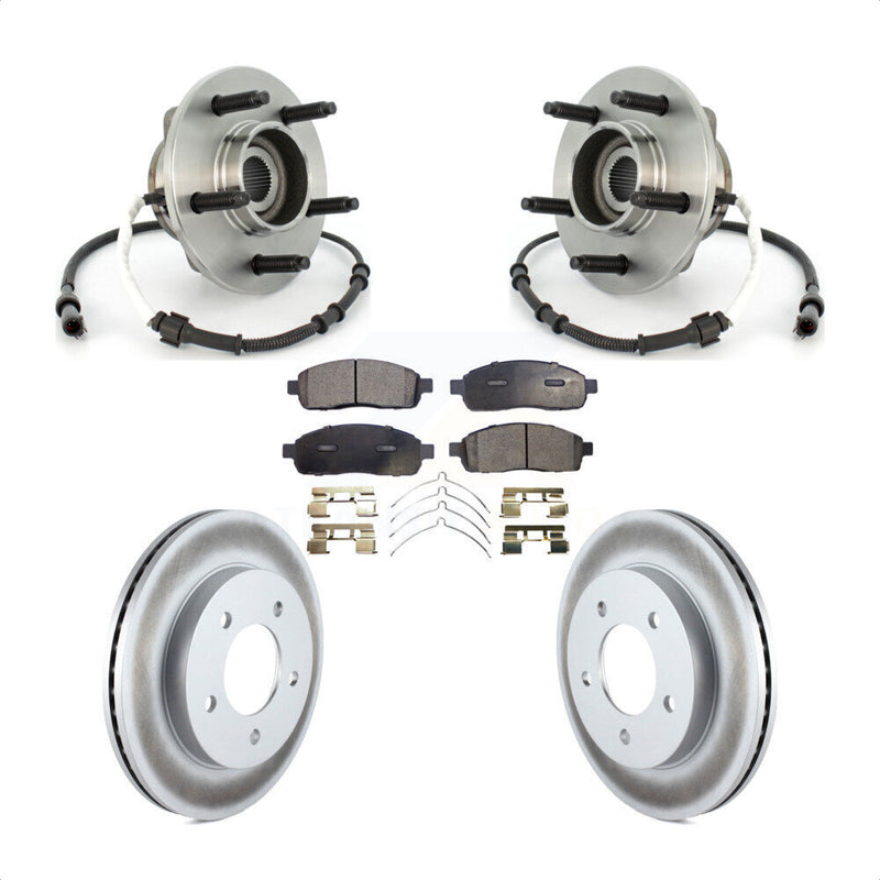Transit Auto KBB-114001 Wheel Bearing and Hub Assembly for 2004 Ford F-150 - Front product image