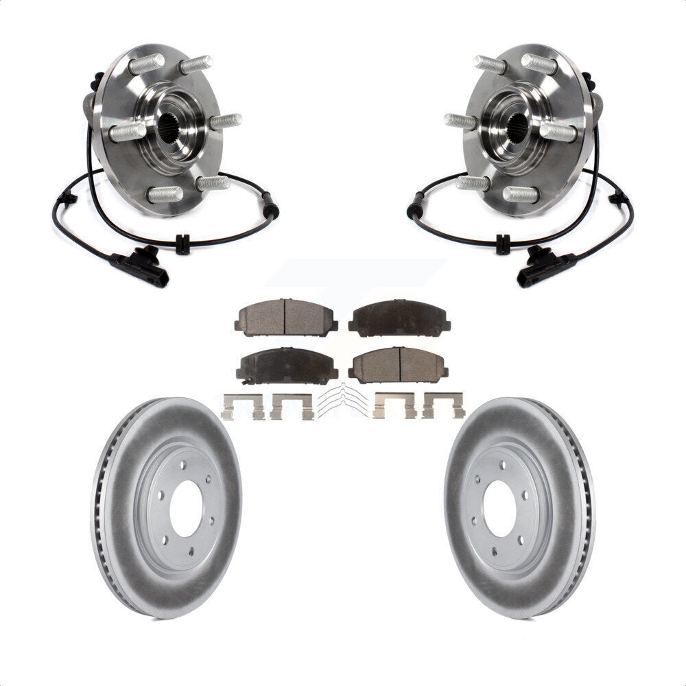 Transit Auto KBB-114003 Wheel Bearing and Hub Assembly for 2011-2024 INFINITI QX80, Nissan Armada, INFINITI QX56 - Front product image