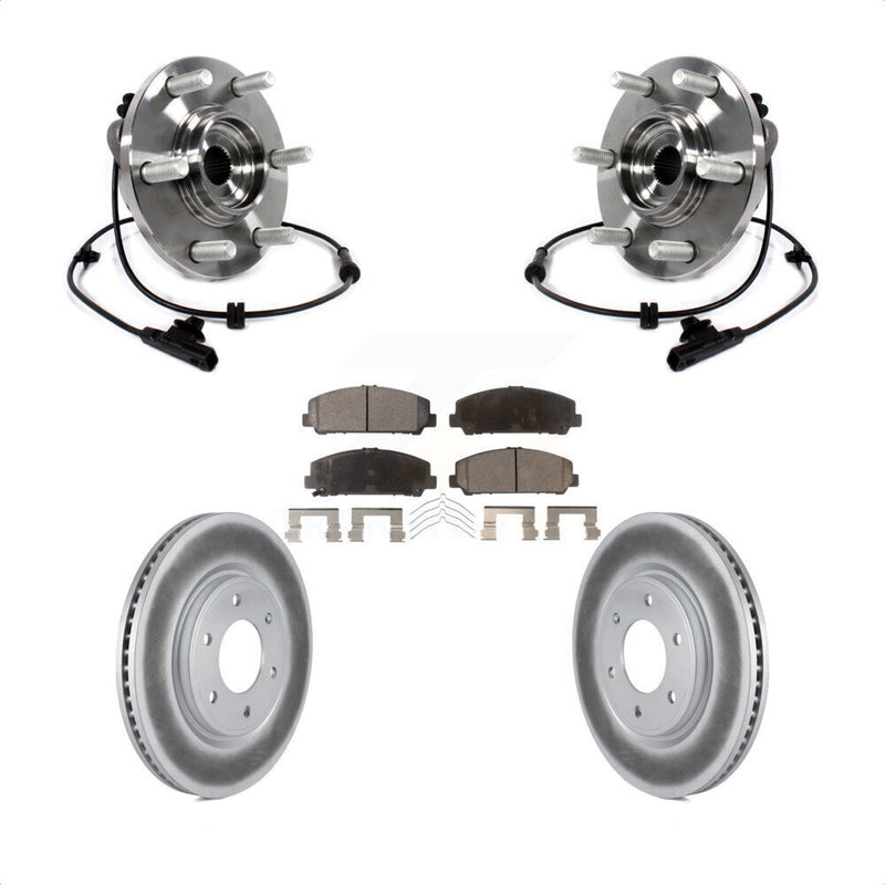 Transit Auto KBB-114003 Wheel Bearing and Hub Assembly for 2011-2024 INFINITI QX80, Nissan Armada, INFINITI QX56 - Front product image