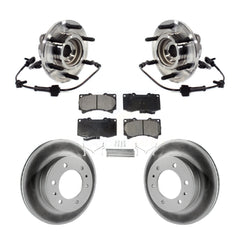 Transit Auto KBB-114004 Wheel Bearing and Hub Assembly for 2009-2010 Hummer H3, Hummer H3T - Front product image