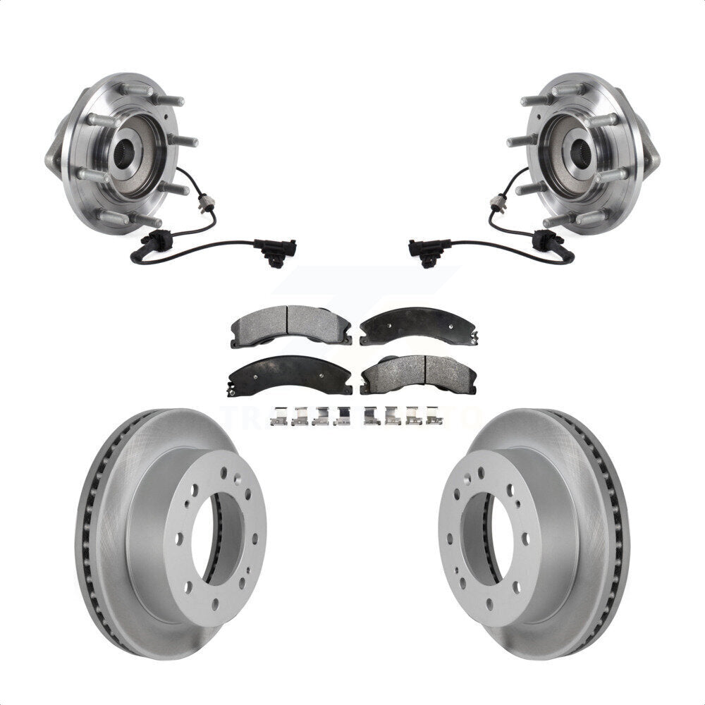 Transit Auto KBB-114005 Wheel Bearing and Hub Assembly for 2011-2019 Chevrolet Silverado 3500 HD, GMC Sierra 3500 HD - Front product image