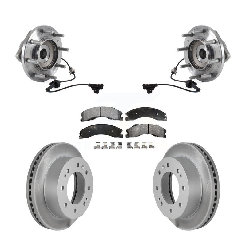 Transit Auto KBB-114005 Wheel Bearing and Hub Assembly for 2011-2019 Chevrolet Silverado 3500 HD, GMC Sierra 3500 HD - Front product image