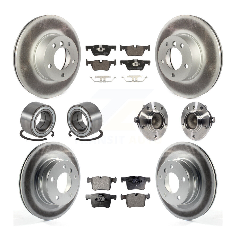 Transit Auto KBB-114016 Wheel Bearing and Hub Assembly for 2013-2018 BMW 328d, BMW 320i - Front and Rear product image