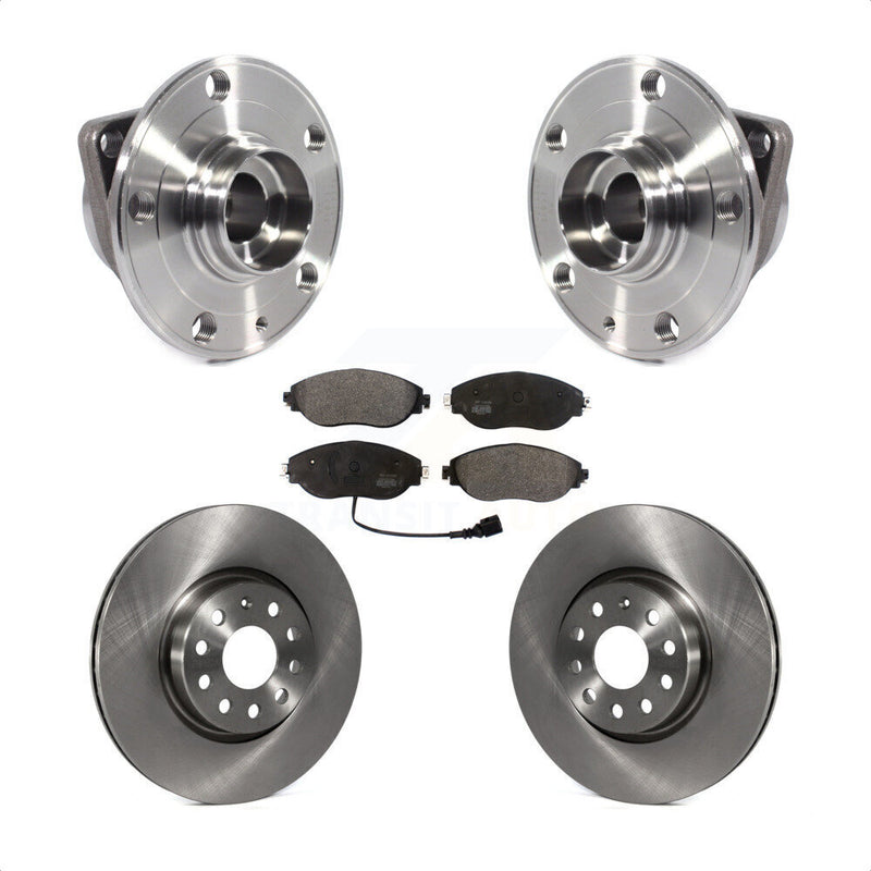 Transit Auto KBB-114058 Wheel Bearing and Hub Assembly for 2015-2019 Volkswagen Arteon, Volkswagen GTI - Front product image