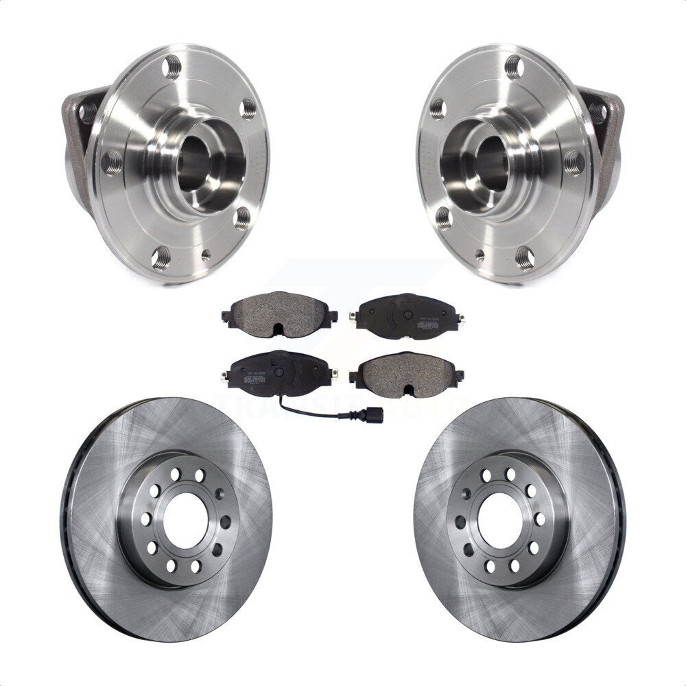 Transit Auto KBB-114060 Wheel Bearing and Hub Assembly for 2016-2023 Volkswagen Jetta, Volkswagen Taos, Volkswagen Golf & more - Front product image